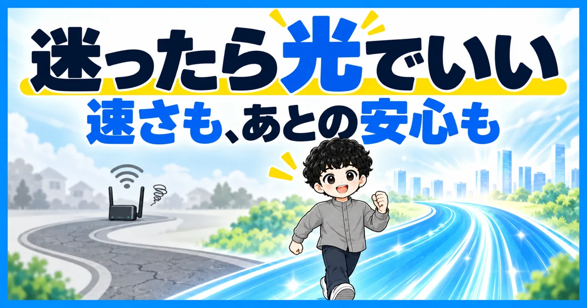 ソフトバンクエアーではなくソフトバンク光を選ぶべき理由